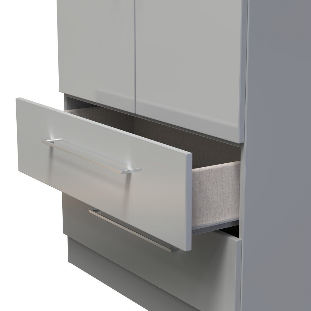 Worcester Tall 2 Drawer 2 Door Double Wardrobe
