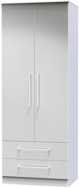 Worcester Tall 2 Drawer 2 Door Double Wardrobe