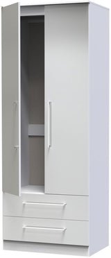 Worcester Tall 2 Drawer 2 Door Double Wardrobe