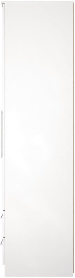 Worcester Tall 2 Drawer 2 Door Double Wardrobe