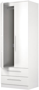 Worcester Tall 2 Drawer 2 Door Double Wardrobe