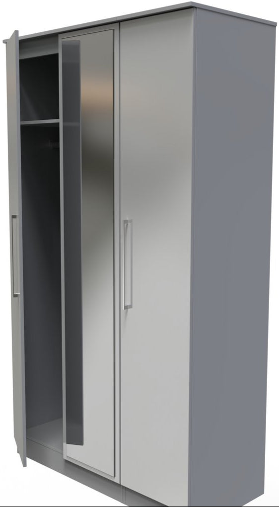 Worcester Tall 3 Door Triple Wardrobe