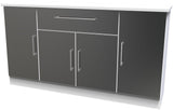 Worcester 4 Door 1 Drawer Wide Sideboard