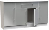 Worcester 4 Door 1 Drawer Wide Sideboard