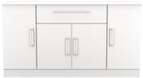 Worcester 4 Door 1 Drawer Wide Sideboard