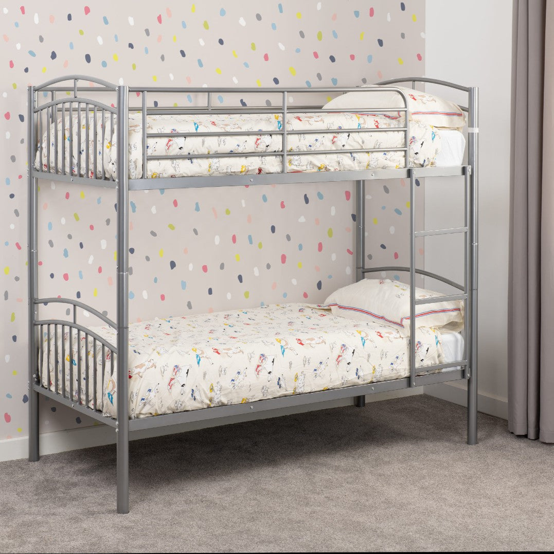 Ventura Single Metal Bunk Bed 3ft