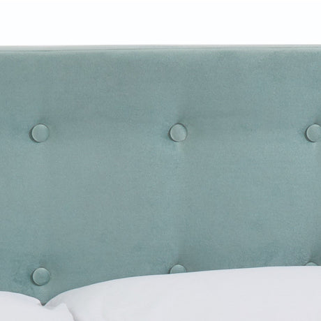 Pierre Velvet Fabric Bed Frame