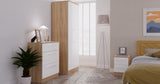 Worcester Tall 2 Door Double Wardrobe