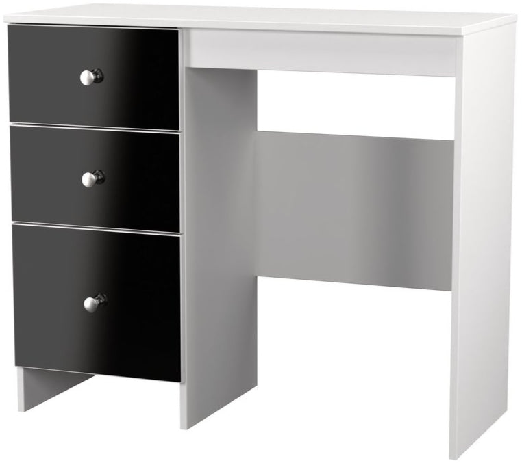 Yarmouth 3 Drawer Pedestal Vanity Desk
