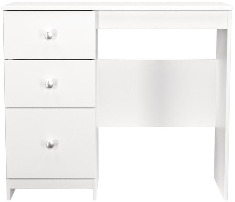 Yarmouth 3 Drawer Pedestal Vanity Desk
