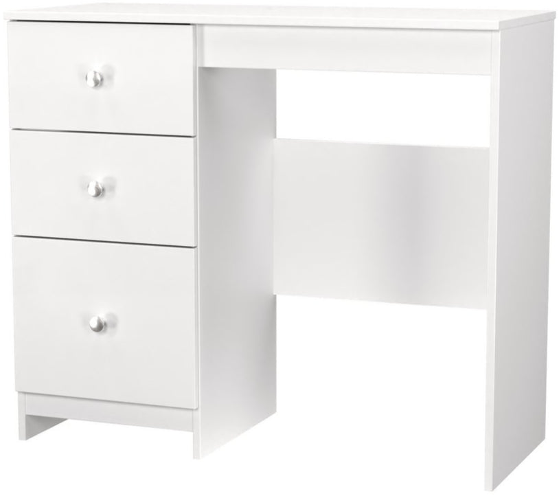 Yarmouth 3 Drawer Pedestal Vanity Desk