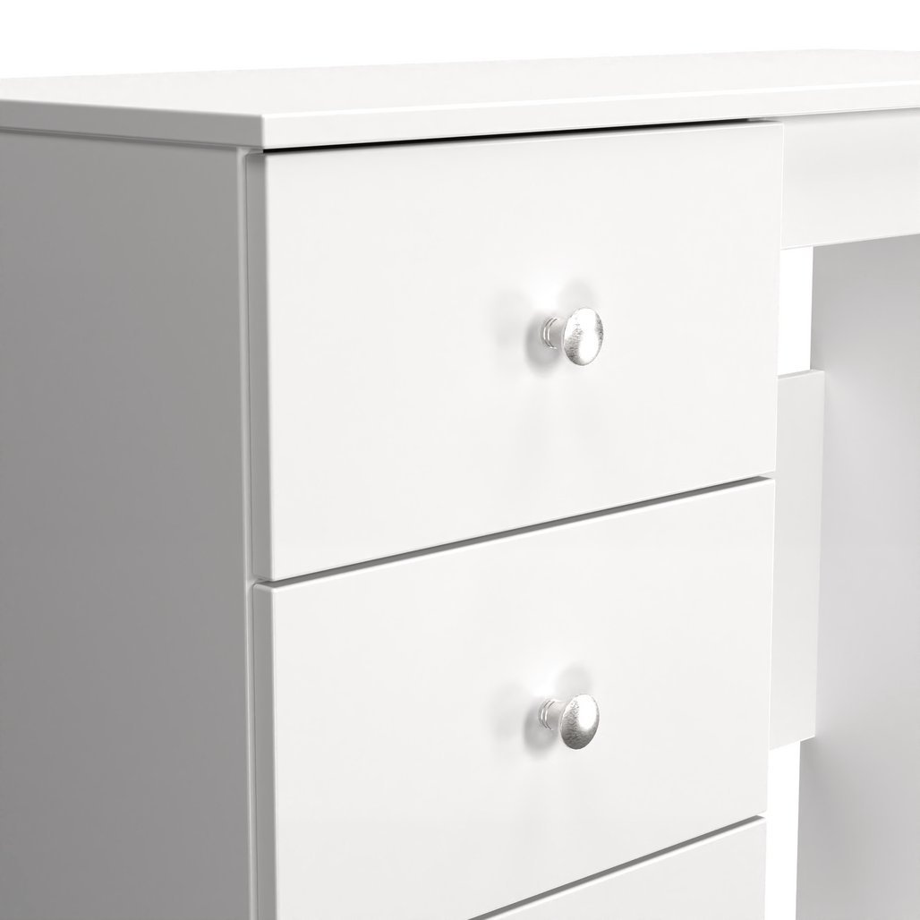 Yarmouth 3 Drawer Pedestal Vanity Desk