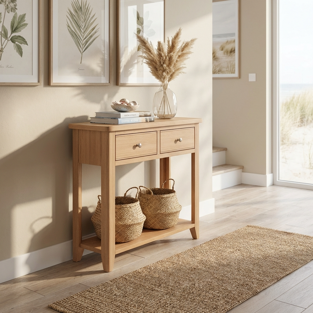 Atlas 2 Drawer Console Table