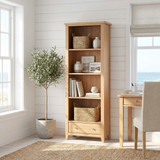 Atlas Large 4 Tier 1 Drawer Bookcase