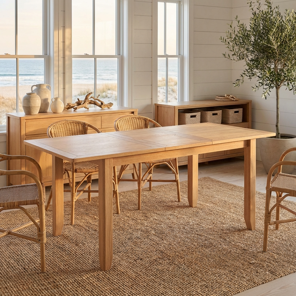 Atlas 125cm/165cm Extending Dining Table