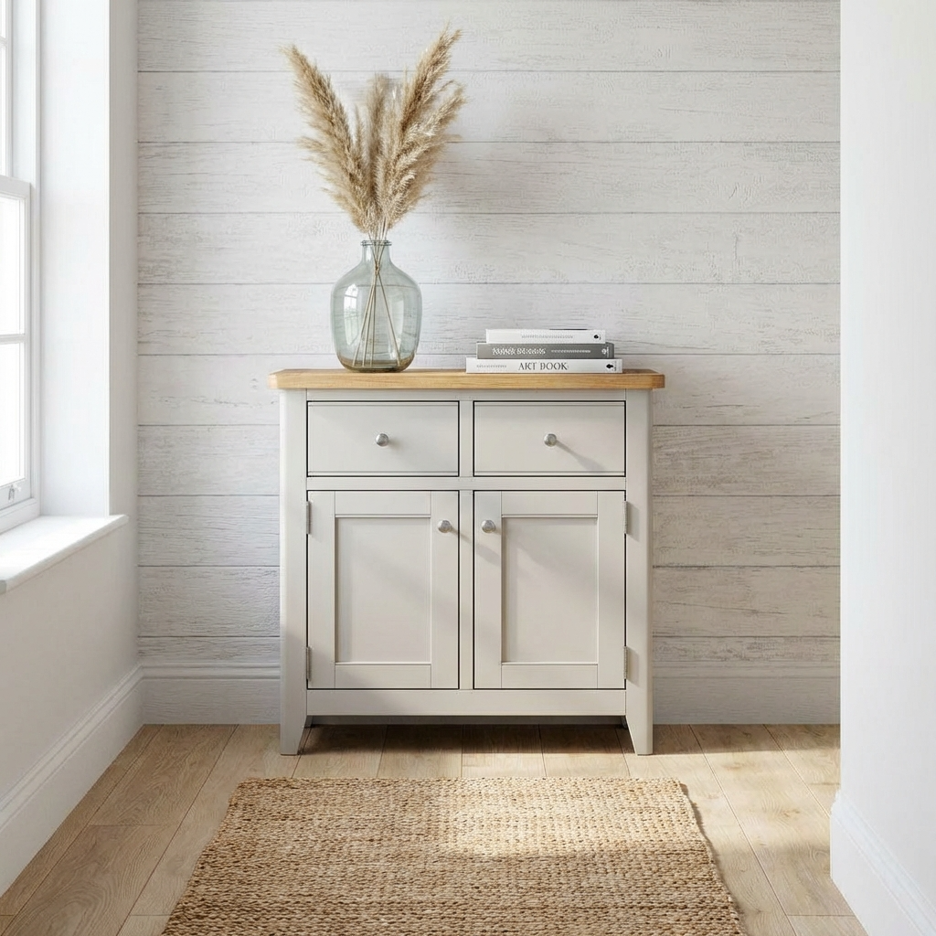 Atlas 2 Door 2 Drawer Small Sideboard