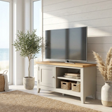 Atlas 1 Door TV Cabinet with Open Shelves