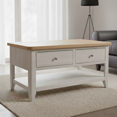 Atlas 2 Drawer Coffee Table