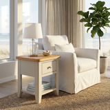 Atlas 1 Drawer Lamp Table
