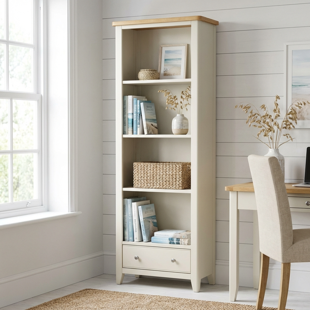 Atlas Large 4 Tier 1 Drawer Bookcase