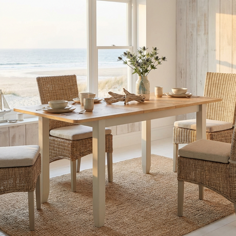 Atlas 125cm/165cm Extending Dining Table