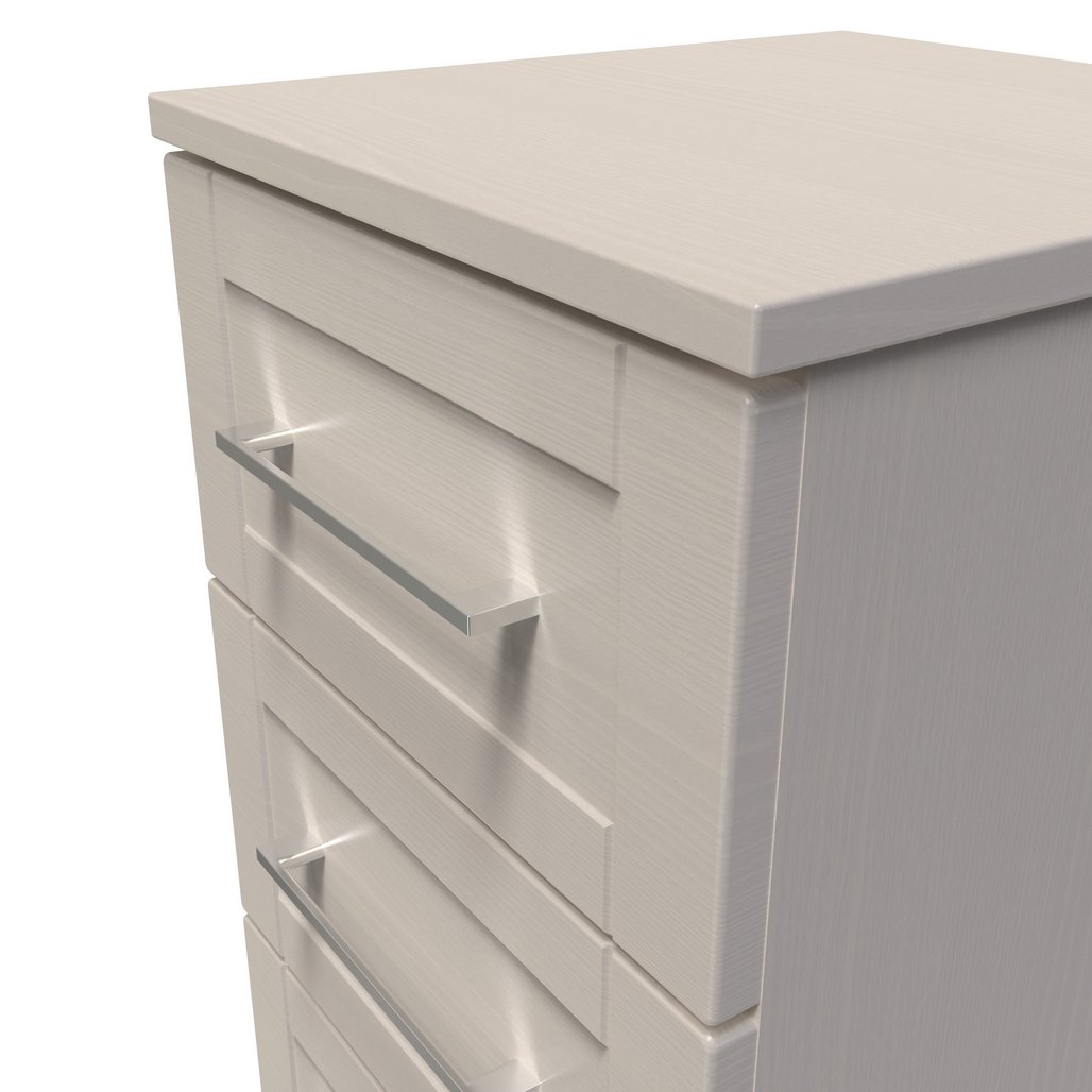 York 3 Drawer Bedside Table