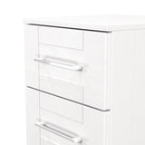 York 3 Drawer Bedside Table