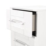 York 3 Drawer Bedside Table