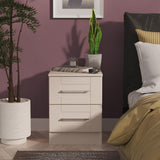 York 2 Drawer Bedside Table