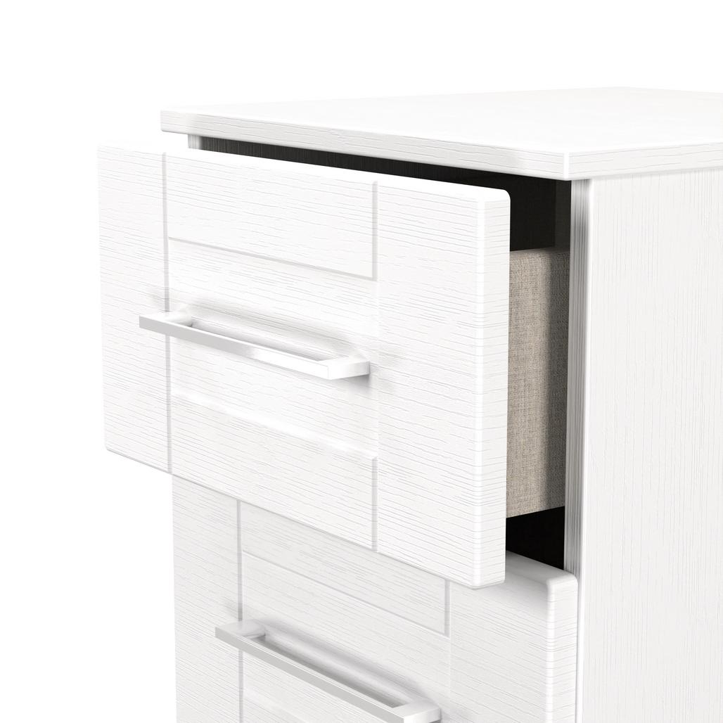 York 2 Drawer Bedside Table