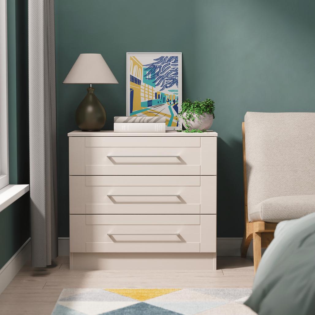 York 3 Drawer Chest
