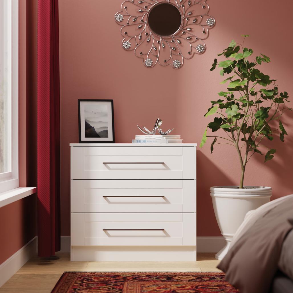 York 3 Drawer Chest