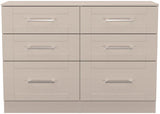 York 6 Drawer Midi Chest