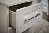 York 2 Drawer Bedside Table
