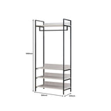 Alva Open Wardrobe with 2 Drawers 3 Piece Bedroom Set