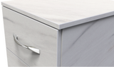 Avon 4 Drawer Bedside Table