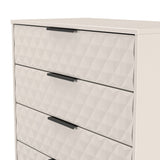 Harlequin 4 Drawer Chest with Black Hairpin Legs