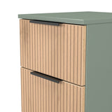 Java 3 Drawer Bedside Table