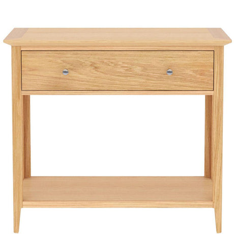 Saxon 1 Drawer Open Shelf Console Table