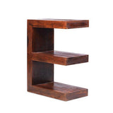 Sequoia E Shaped Side Table