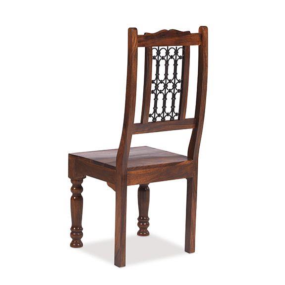 Denali Detailed Low Curved Back Dining Chair