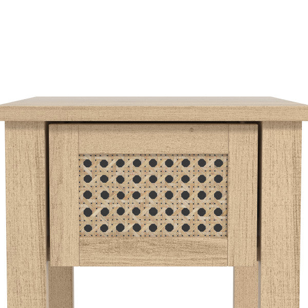 Chudleigh Oslo Oak 1 Drawer Bedside Table