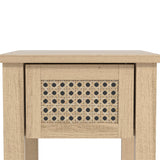 Chudleigh Oslo Oak 1 Drawer Bedside Table