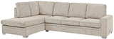 Allison Jumbo Cord Left Hand Corner Sofa - TGC