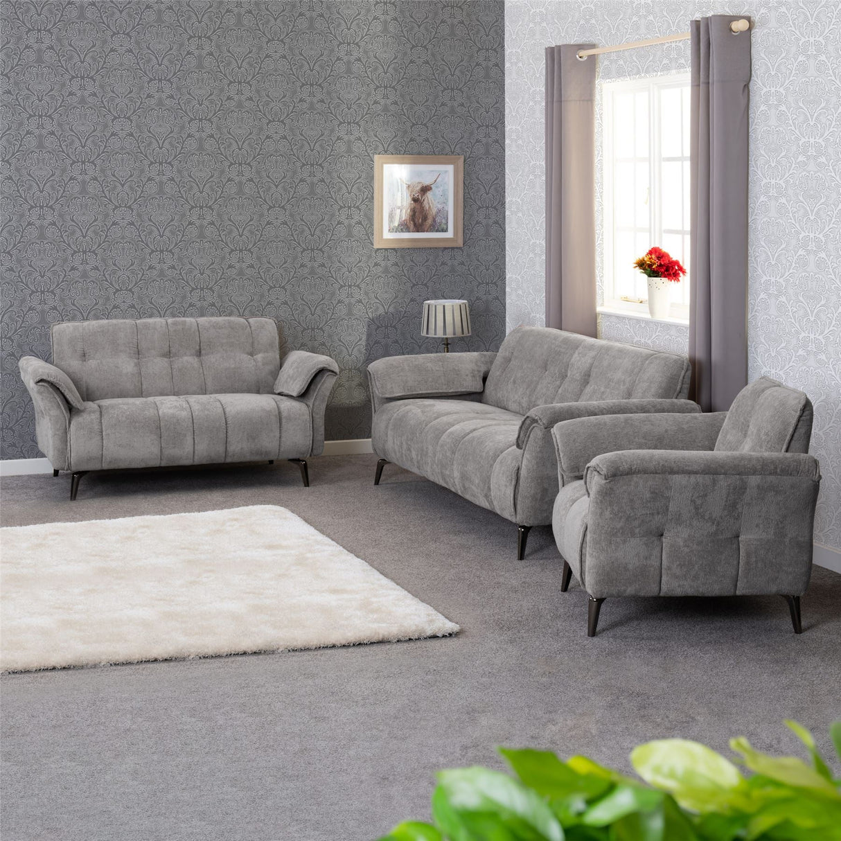 Amalfi 3 Seater Sofa - Seconique