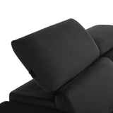 Amara Power Reclining Velvet 3 Seater Sofa - TGC