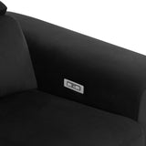 Amara Power Reclining Velvet 3 Seater Sofa - TGC