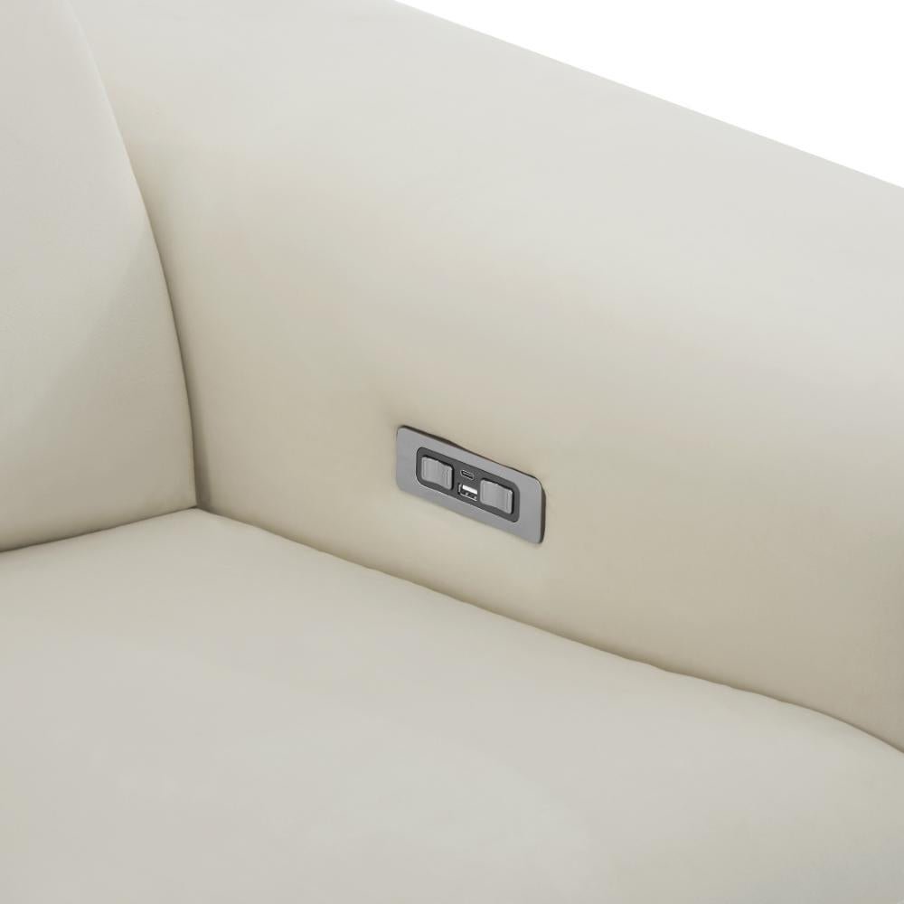 Amara Power Reclining Velvet 3 Seater Sofa - TGC