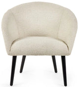 Amari Boucle Fabric Accent Chair - Julian Bowen