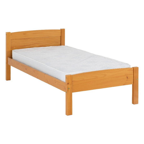 Amber Wooden Bed Frame - Seconique